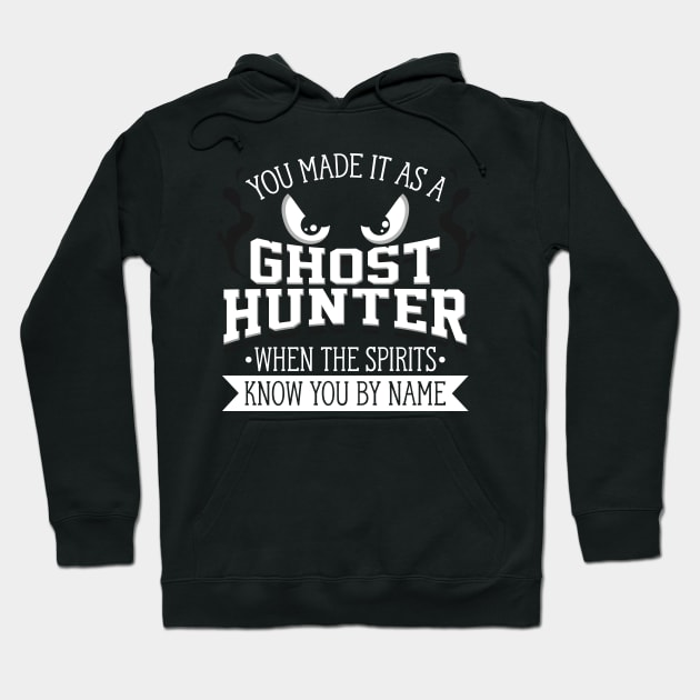 GHOST HUNTING: Spirits Know You Gift Phasmophobia Hoodie by woormle